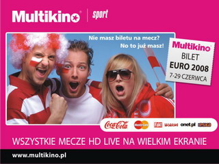 EURO 2008 na ywo w Multikinie