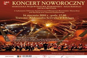 Marszaek Wojewdztwa zaprasza elblan na Noworoczny Koncert