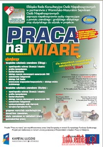 Praca na miar - we udzia w projekcie