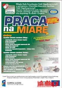 Praca na miar - we udzia w projekcie