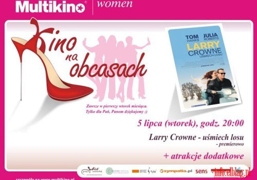 Kino Na Obcasach, pokaz Larry Crowne – umiech losu - wygraj bilet