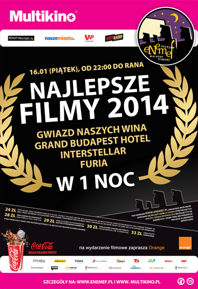ENEMEF: NOC NAJLEPSZYCH FILMW 2014