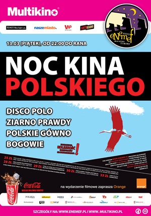 ENEMEF: Noc Kina Polskiego ju 13 marca w 29 kinach sieci Multikino