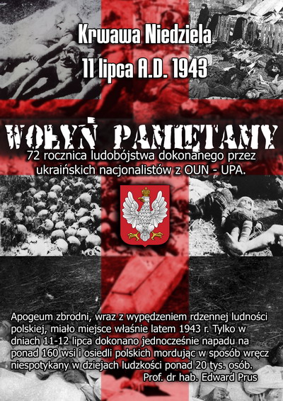 11 lipca 1943 – Rzeź Wołynia. "Nie zawahali się spełnić największej i najokrutniejszej zbrodni"