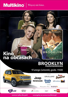 „Brooklyn” z Saoirse Ronan przedpremierowo 9 lutego w ramach cyklu  „Kino na Obcasach”