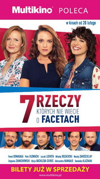 Bilety na „7 rzeczy, ktrych nie wiecie o facetach” w przedsprzeday!