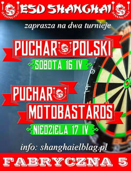 Dart: Dwa turnieje z cyklu Pucharu Polski ju w ten weekend