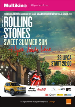  The Rolling Stones “Sweet Summer Sun – Hyde Park Live” 28 lipca tylko na Wielkim Ekranie Multikina! 