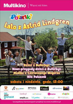 Lato z Astrid Lindgren w kady weekend lipca w Multikinie!