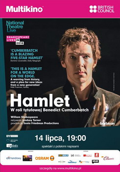 „Hamlet” z Benedictem Cumberbatchem ponownie 14 lipca w Multikinie! 