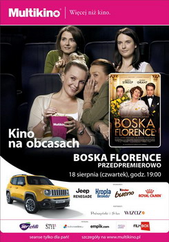 „Boska Florence” przedpremierowo 18 sierpnia w ramach cyklu „Kino na Obcasach”