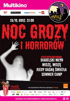 ENEMEF: Noc Grozy i Horrorw z przedpremier filmu Diabelski myn ju 28 padziernika w Multikinie