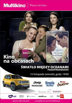 „wiato midzy oceanami” przedpremierowo 15 listopada w ramach cyklu  „Kino na Obcasach”