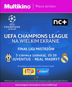 Liga Mistrzw UEFA na wielkim ekranie ponownie w Multikinie! 