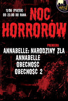 ENEMEF: Noc Horrorw z premier Annabelle: Narodziny za 11 sierpnia w Multikinie