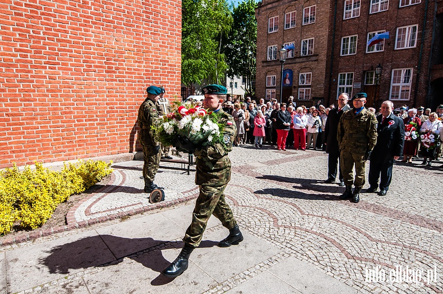 Obchody wita Konstytucji 3 maja w Elblgu , fot. 7