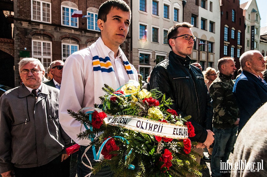 Obchody wita Konstytucji 3 maja w Elblgu , fot. 11