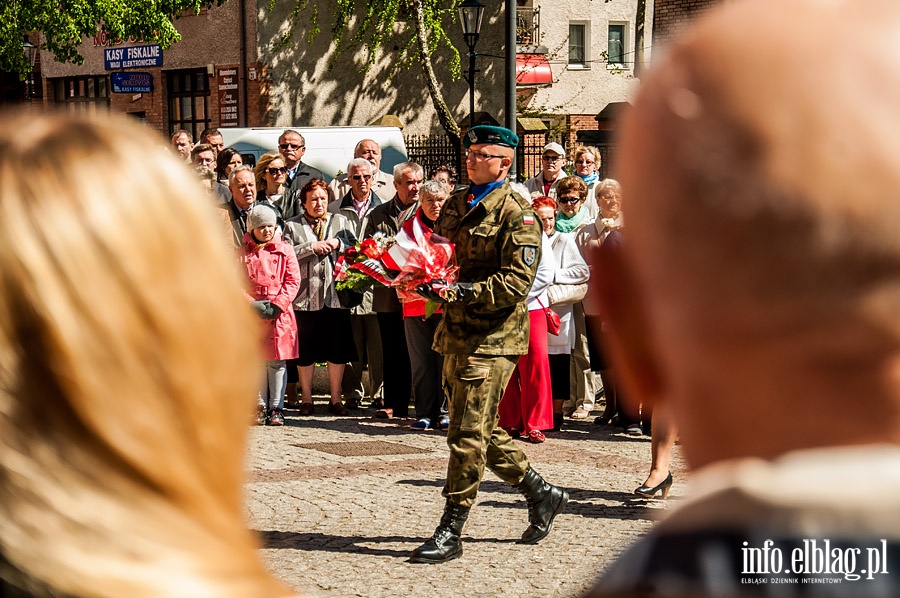 Obchody wita Konstytucji 3 maja w Elblgu , fot. 13