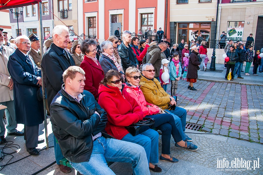 Obchody wita Konstytucji 3 maja w Elblgu , fot. 34