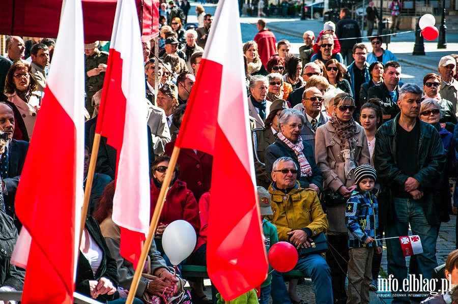 Obchody wita Konstytucji 3 maja w Elblgu , fot. 39