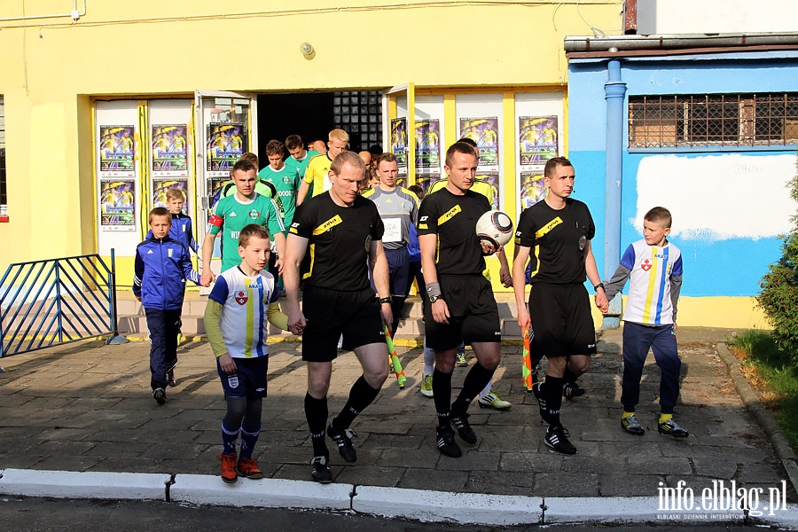 II liga: Olimpia Elblg - Radomiak Radom 1:2, fot. 2