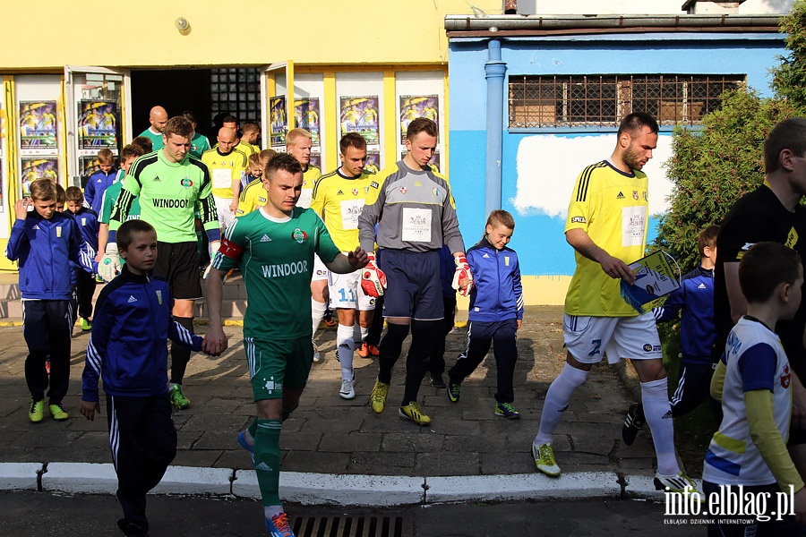 II liga: Olimpia Elblg - Radomiak Radom 1:2, fot. 3