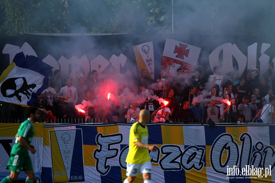 II liga: Olimpia Elblg - Radomiak Radom 1:2, fot. 11