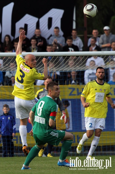 II liga: Olimpia Elblg - Radomiak Radom 1:2, fot. 15