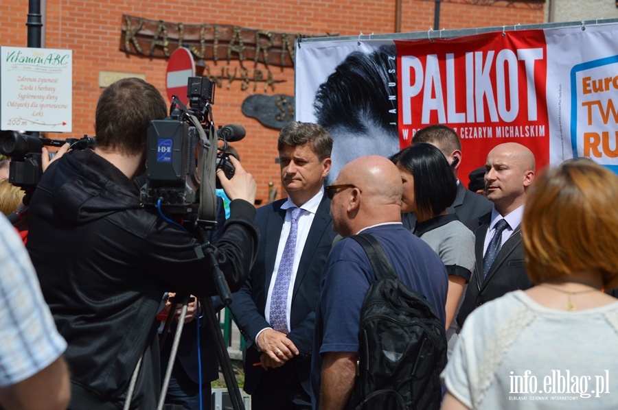 Janusz Palikot w Elblgu, fot. 18