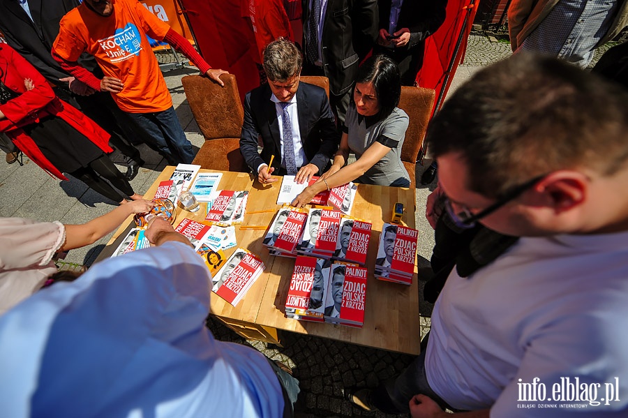 Janusz Palikot w Elblgu, fot. 30