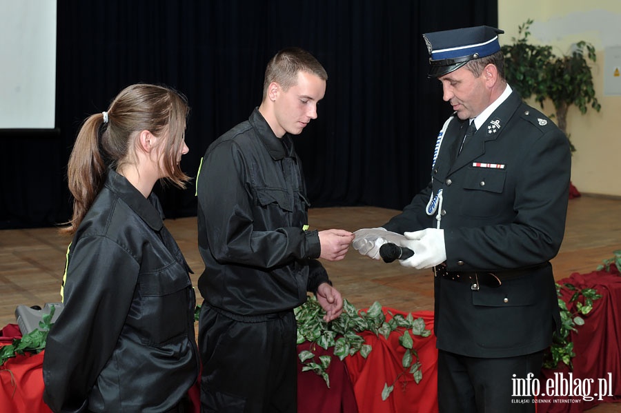 lubowanie Modzieowej Druyny Poarniczej uczniw ZSTI, fot. 14