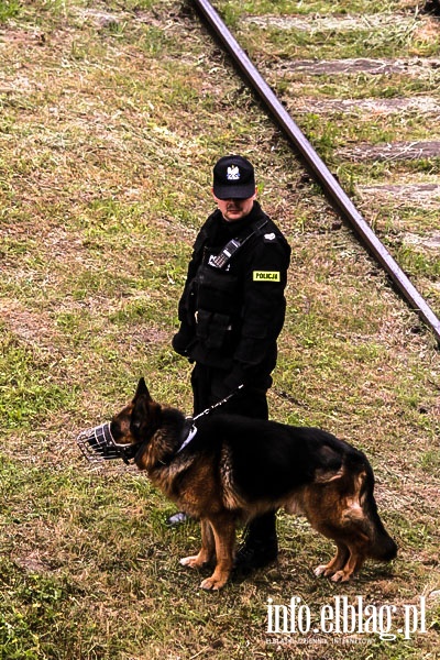 Prba przemytu osb i broni na jednostce pywajcej - WICZENIA, fot. 38