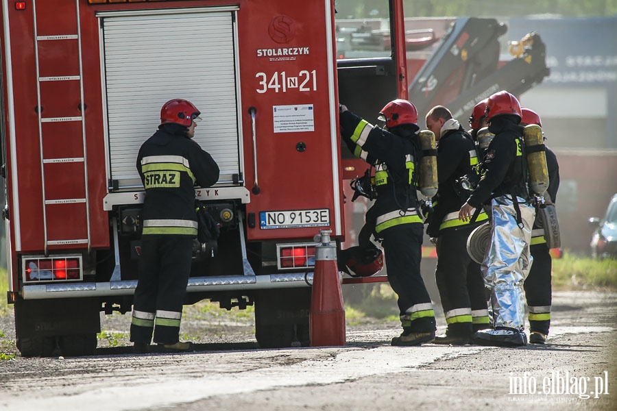 Likwidacja skutkw rozszczelnienia cysterny kolejowej - WICZENIA.rar, fot. 18