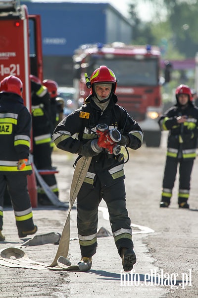 Likwidacja skutkw rozszczelnienia cysterny kolejowej - WICZENIA.rar, fot. 21