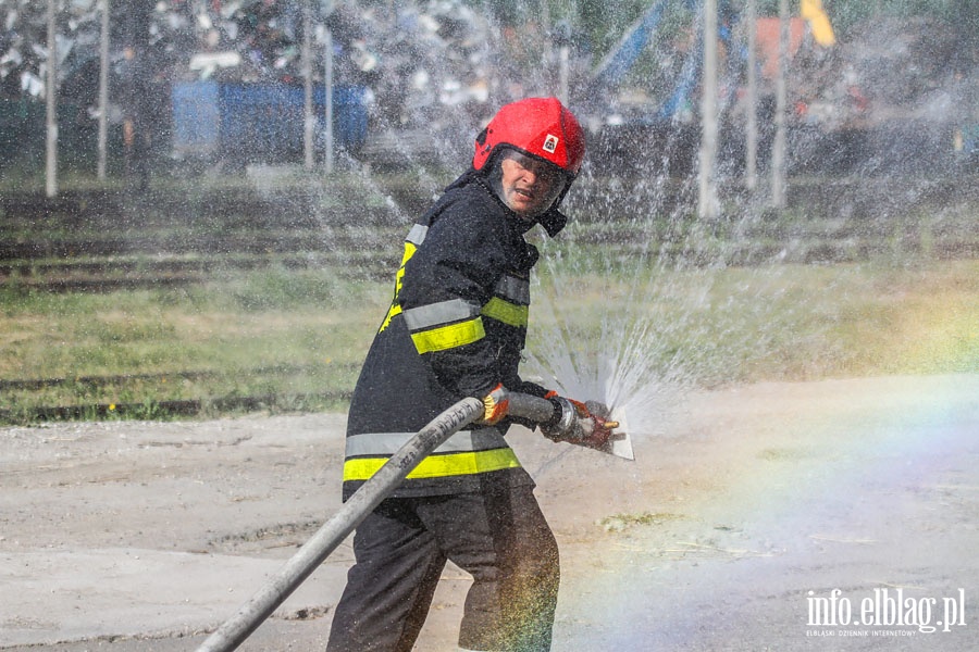 Likwidacja skutkw rozszczelnienia cysterny kolejowej - WICZENIA.rar, fot. 41