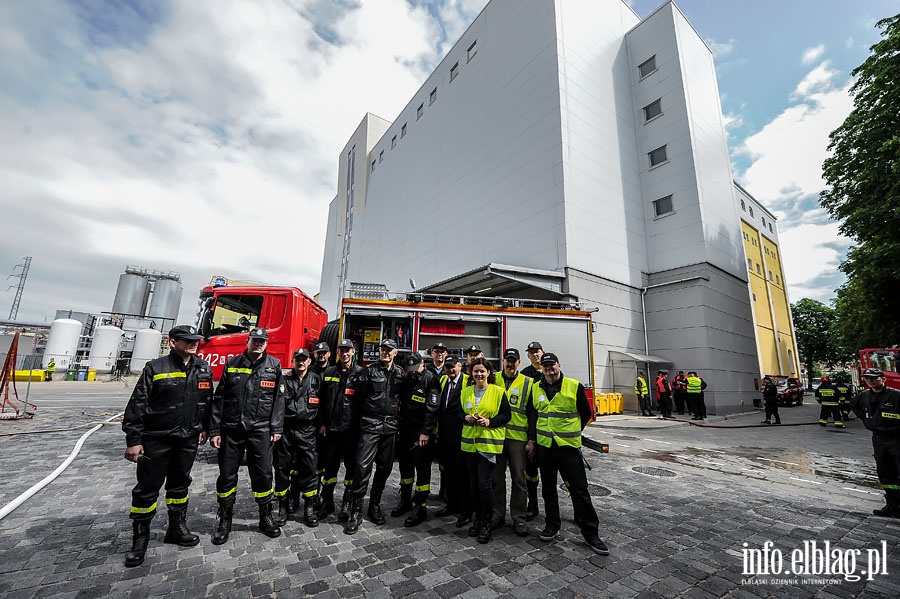 Likwidacja skutkw rozszczelnienia zbiornika przemysowego, fot. 13