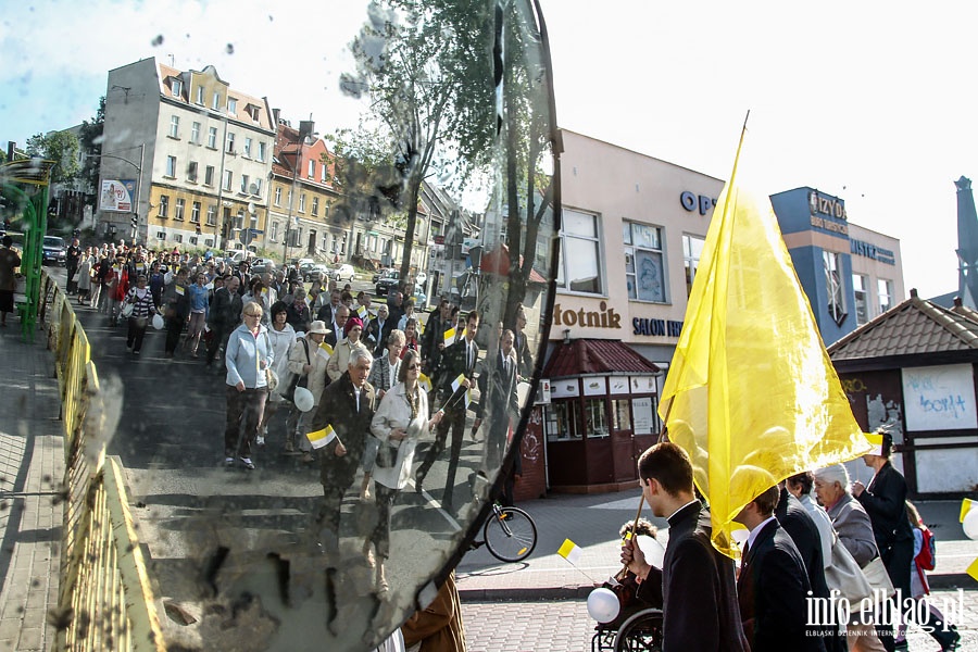 IV Marsz w obronie ycia i rodziny - Elblg 1.06.2014r., fot. 26