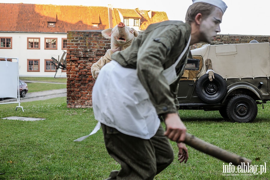 Spektakl plenerowy pt. Kucharz na ostro w wykonaniu wrocawskiego Teatru Formy, fot. 38