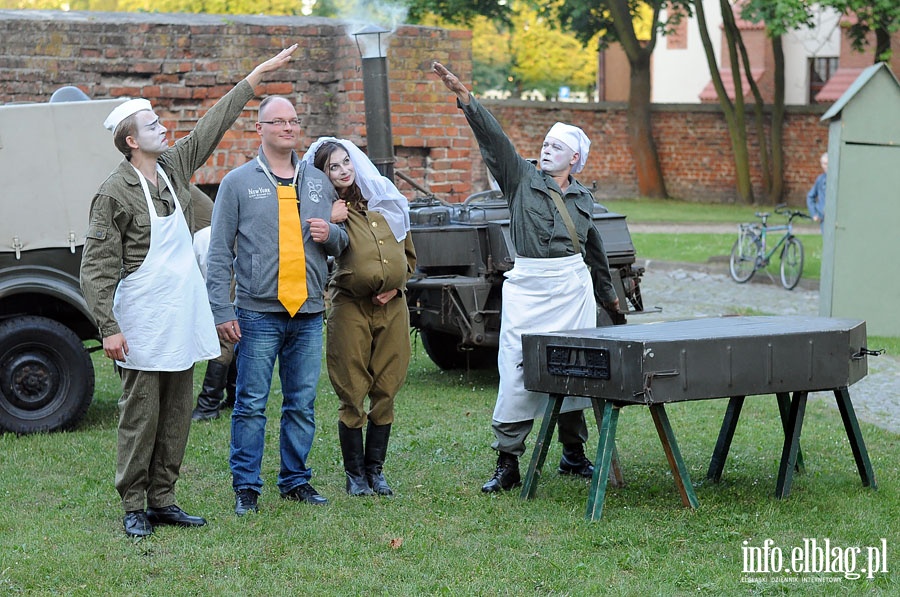 Spektakl plenerowy pt. Kucharz na ostro w wykonaniu wrocawskiego Teatru Formy, fot. 76