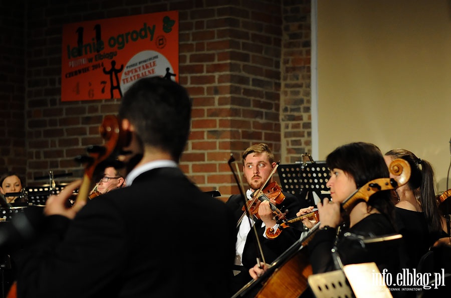  Panel dyskusyjny i koncert Elblska Orkiestra Kameralna, TWOGether Duo, Marcin Masecki  podczas 11 Ogrodw Polityki , fot. 11