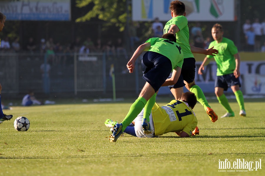 II liga: Olimpia Elblg - Stal Mielec 2:2, fot. 4