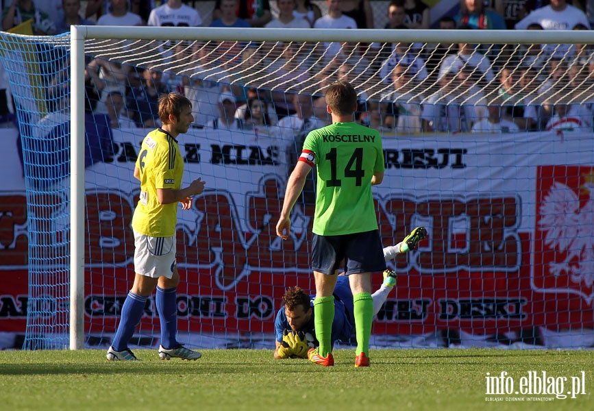 II liga: Olimpia Elblg - Stal Mielec 2:2, fot. 6