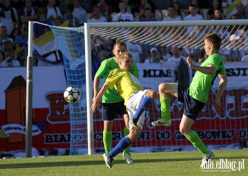 II liga: Olimpia Elblg - Stal Mielec 2:2, fot. 14