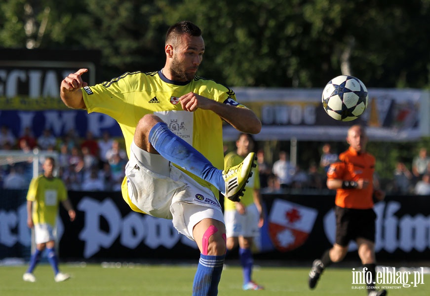 II liga: Olimpia Elblg - Stal Mielec 2:2, fot. 15