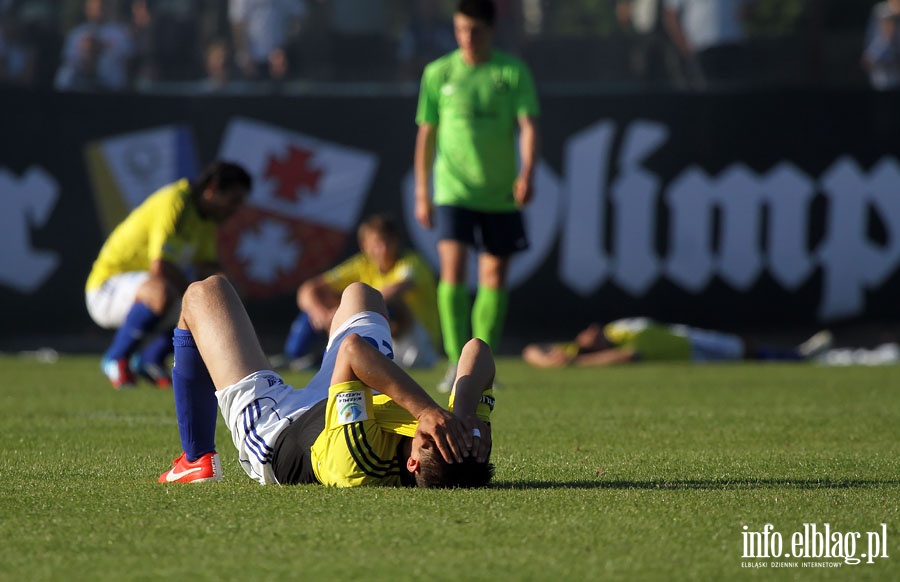 II liga: Olimpia Elblg - Stal Mielec 2:2, fot. 22