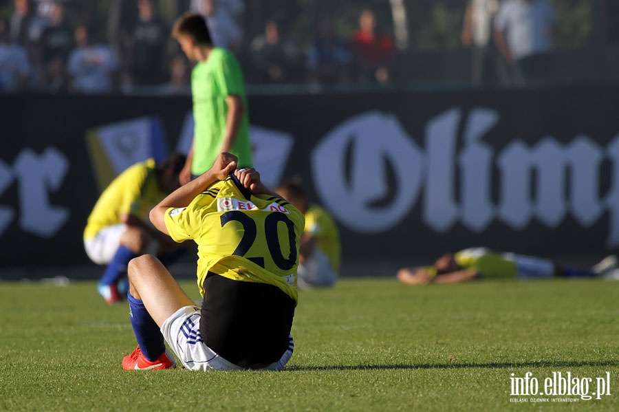 II liga: Olimpia Elblg - Stal Mielec 2:2, fot. 23