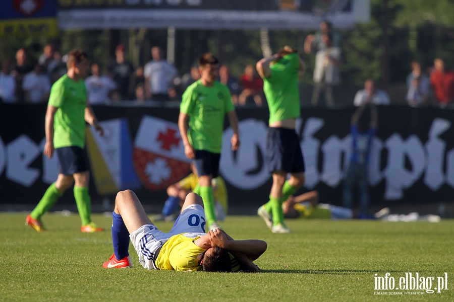 II liga: Olimpia Elblg - Stal Mielec 2:2, fot. 25