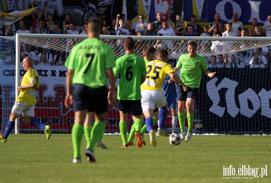 II liga: Olimpia Elblg - Stal Mielec 2:2, fot. 27