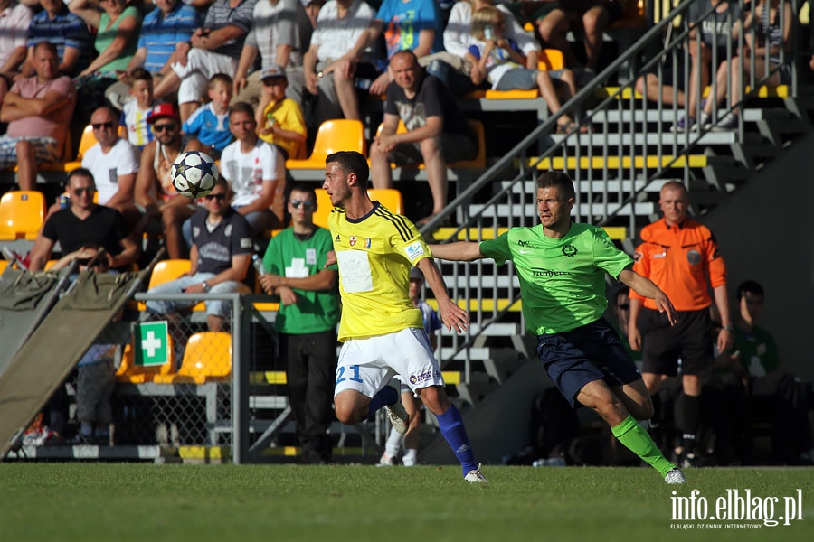 II liga: Olimpia Elblg - Stal Mielec 2:2, fot. 32