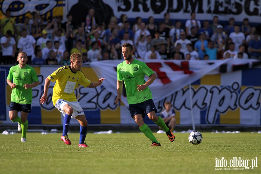 II liga: Olimpia Elblg - Stal Mielec 2:2, fot. 33